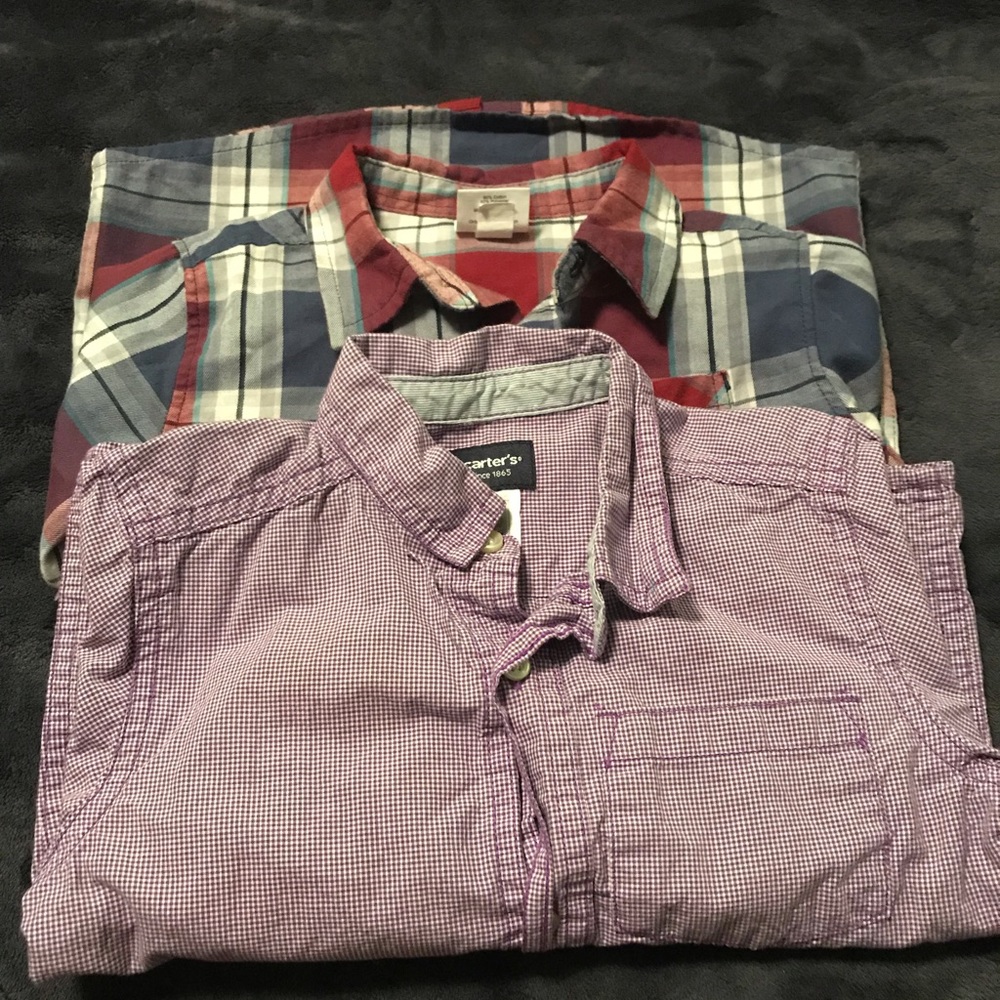 💙Boys 3T long sleeves dress shirt 👔 bundle 💙